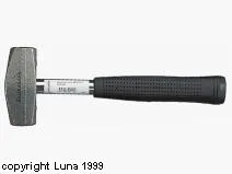 Meiselhammer MER 1200 med stål/gummigrep, 1700 g