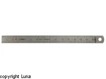 Limit rustfri stållinjal 150 mm