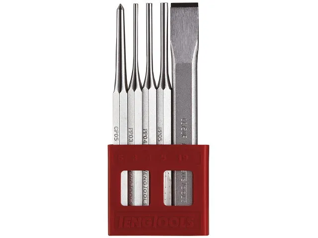 Dorn og meiselsett Teng Tools PCX05