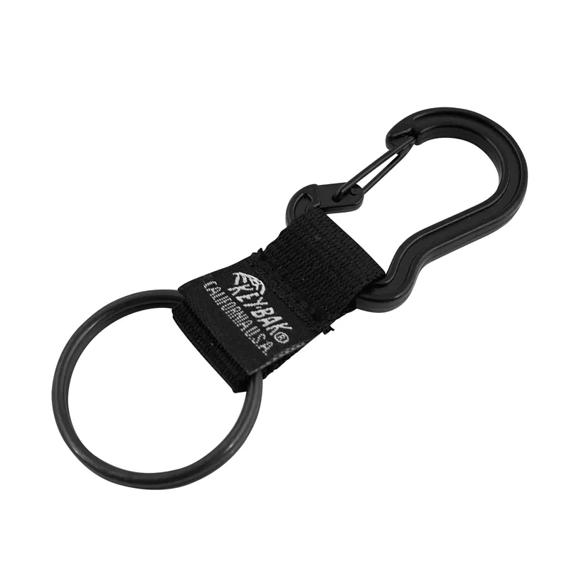 KEY-BAK nøkkelholder #8200 med Ø32 mm ring og karabinkrok