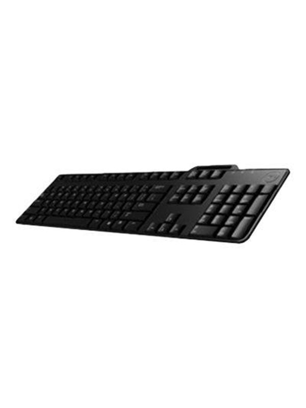 Dell KB813 Smartcard - keyboard - Danish (QWERTY) - black - Tastatur - Dansk - Svart