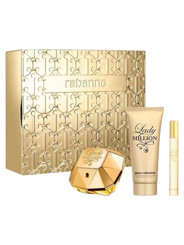 PACO RABANNE Lady Million 185ml.- Gift Set