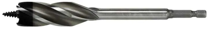 Trespiralbor HSS med fire skjær - 1/4'' eller 3/8''-feste Luna