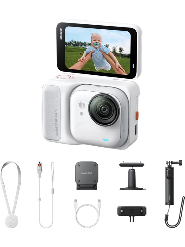 Insta360 GO Ultra Creator Bundle - Arctic White