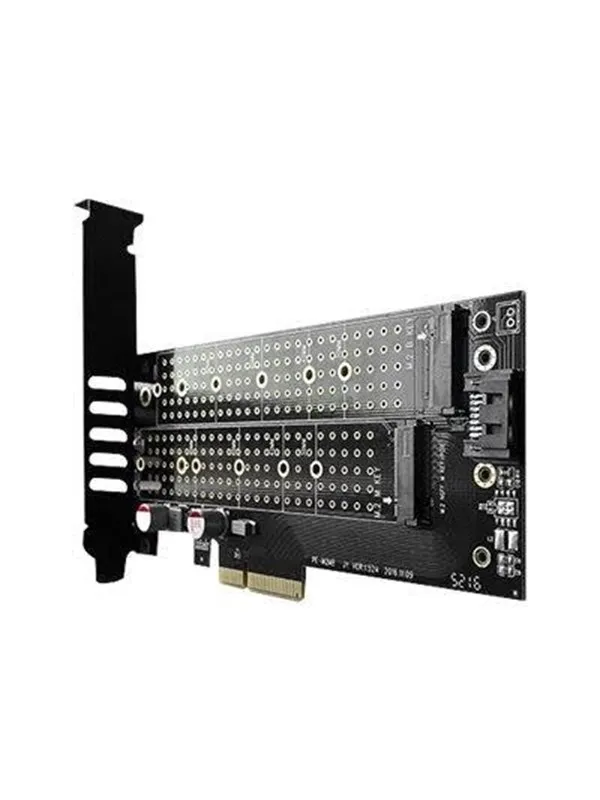 AXAGON PCEM2-D - Storage Controller - M.2 NVMe Card / SATA 6 Gbit/s - PCIe 3.0 x4