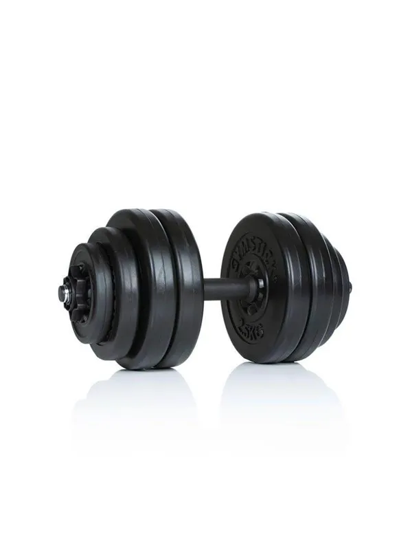 Gymstick Vinyl Dumbbell Set 15 kg