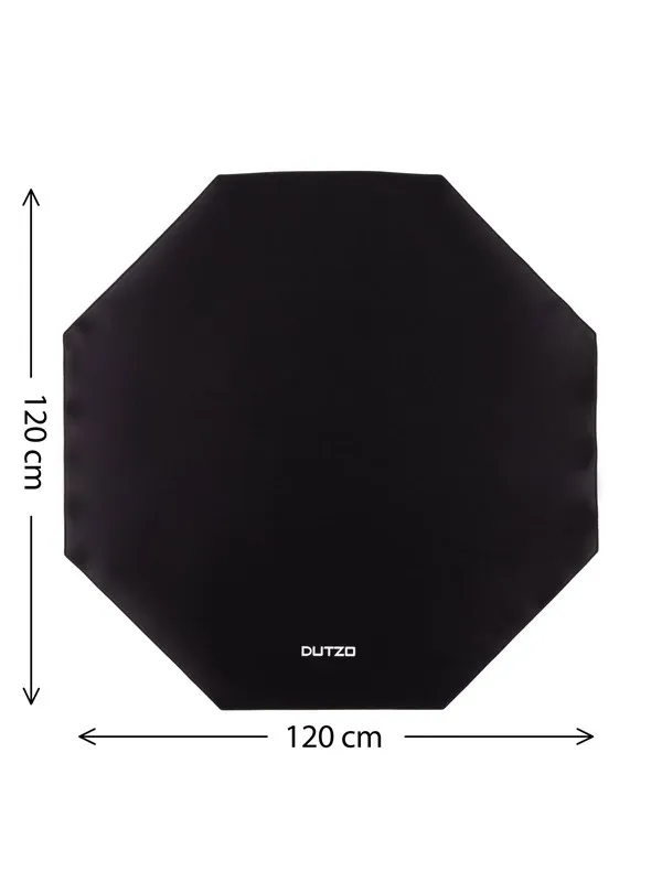 DUTZO Onyx Gaming Gulvmatte - Svart