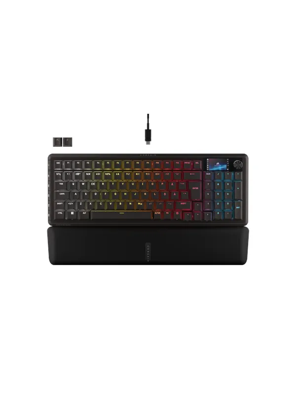 Corsair Vanguard Pro 96 - Gamingtastatur - Nordisk - Svart