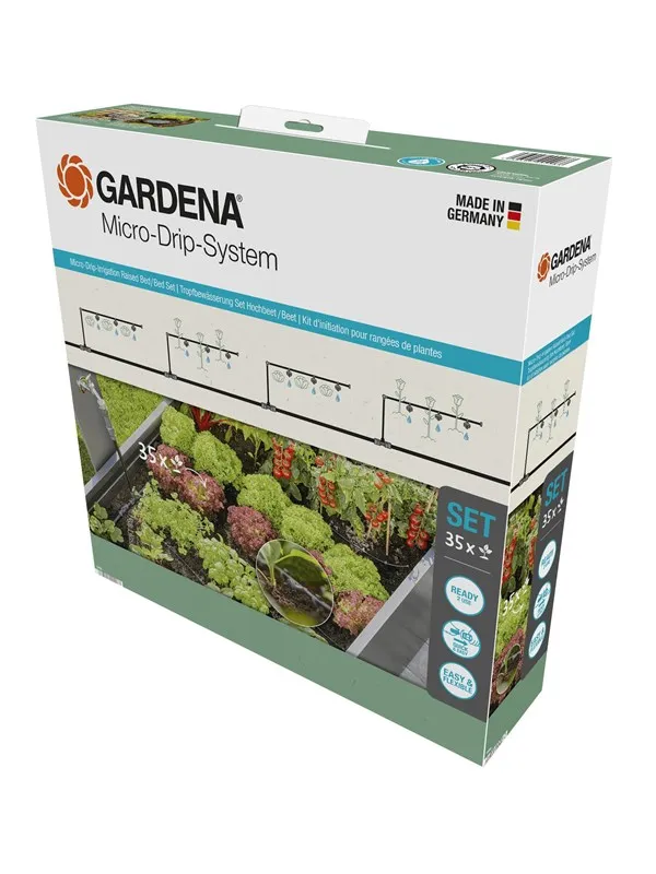 Gardena Startsett for bed (35 planter)