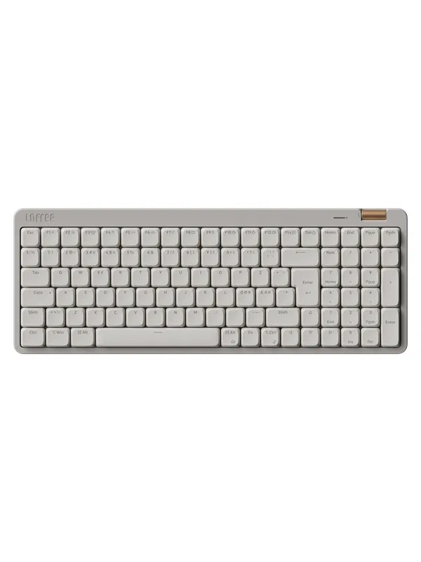 Lofree FLOW Lite 100 Marble Grey - Tastatur - Nordisk - Grå