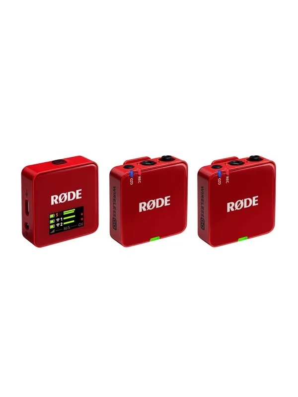 Røde Wireless GO (Gen 3) - Rød