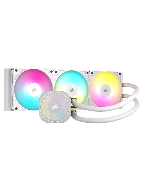 Corsair NAUTILUS 360 ARGB White - CPU Vannkjøling - Max 36 dBA