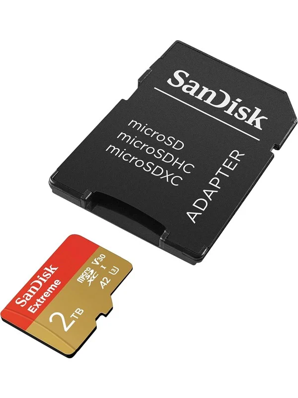 SANDISK Extreme MicroSD/SD - 240MB/s - 2TB