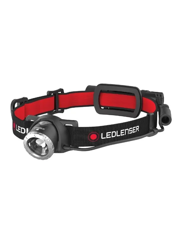 Ledlenser H8R Headlamp 600 lumen Black/red