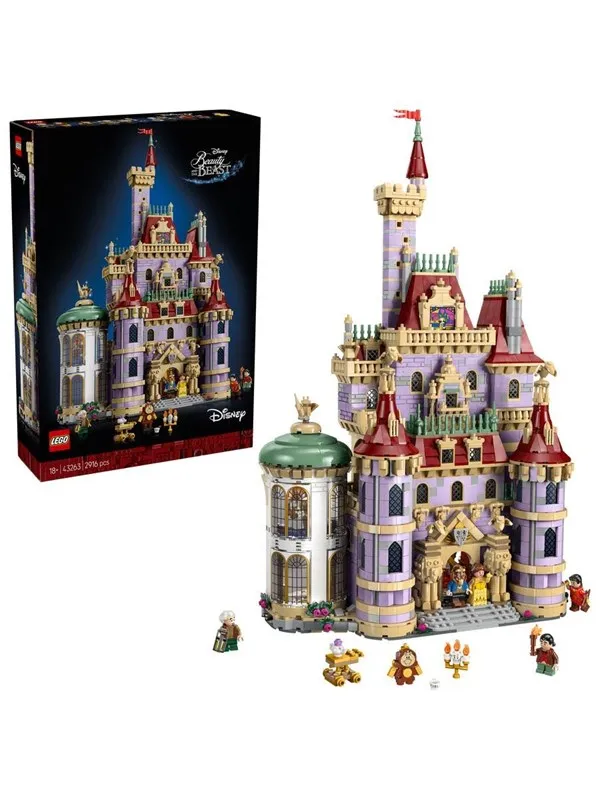 LEGO Disney 43263 Slottet fra Skjønnheten og Udyret
