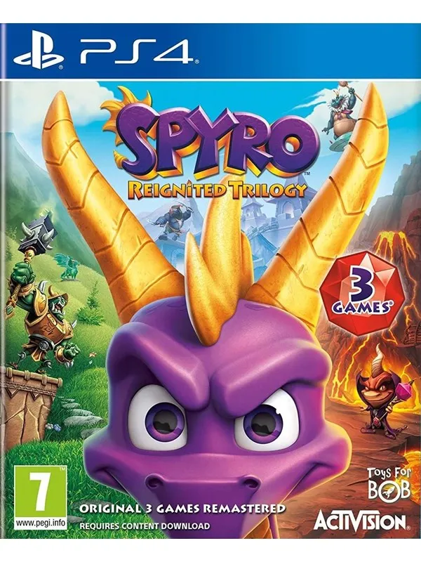 Spyro Reignited Trilogy - Sony PlayStation 4 - Platformer
