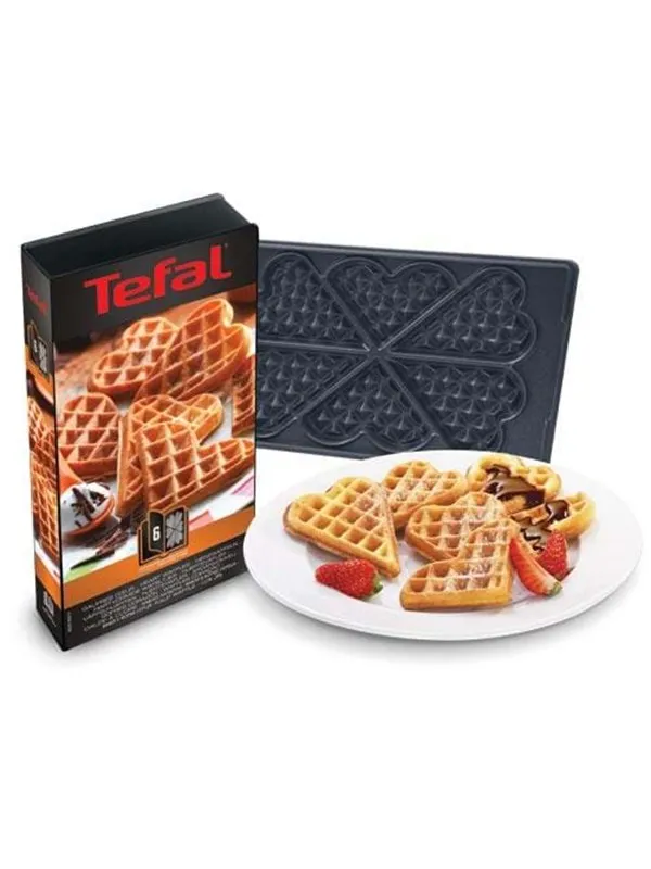 Tefal XA800612 Snack Collection - box 6: Heartshaped Waffles