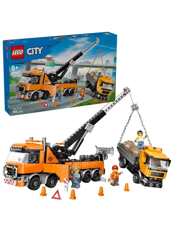 LEGO City 60467 Robust bergingsbil med kran