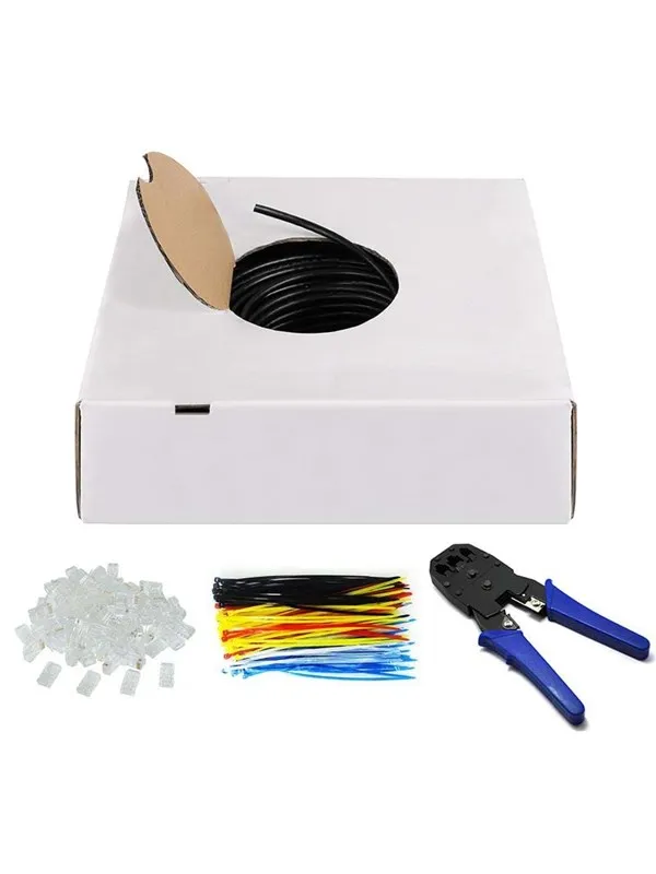 Pro LAN CAT 6 UTP - Outdoor - Svart - 305m