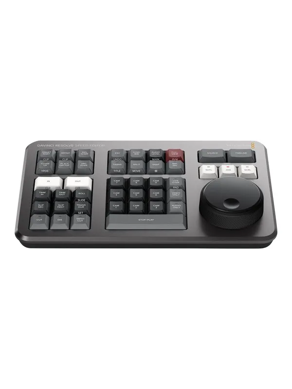 Blackmagic DaVinci Resolve Speed Editor - Tastatur - Svart