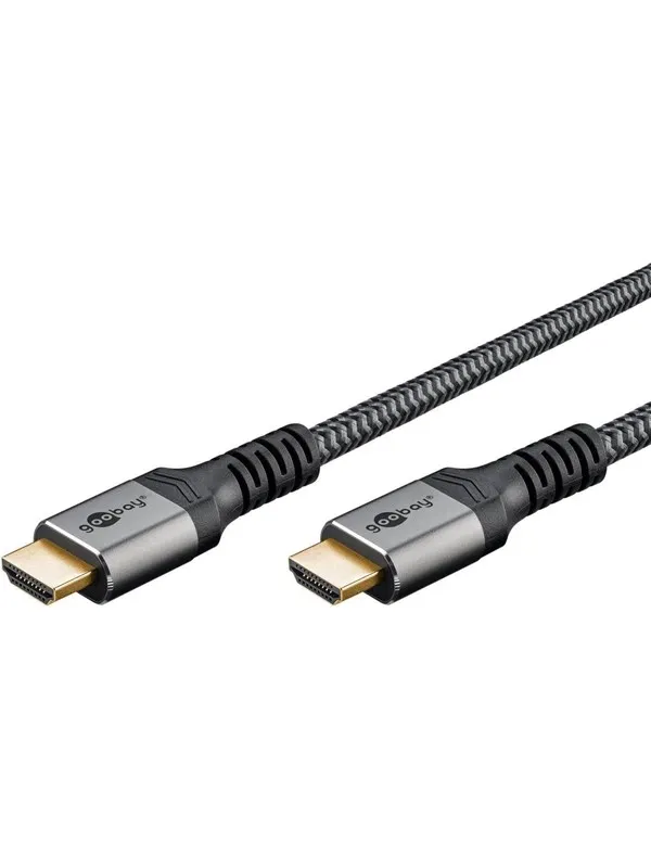 Pro HDMI 2.1 Sleeved - 5m - Svart