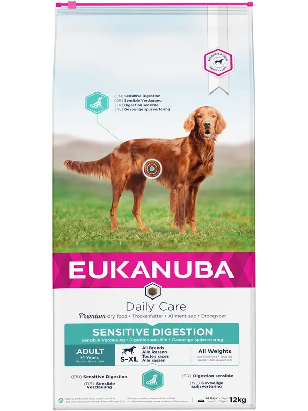 Eukanuba Daily Care Sensitive Digestion Adult All Breed 12kg