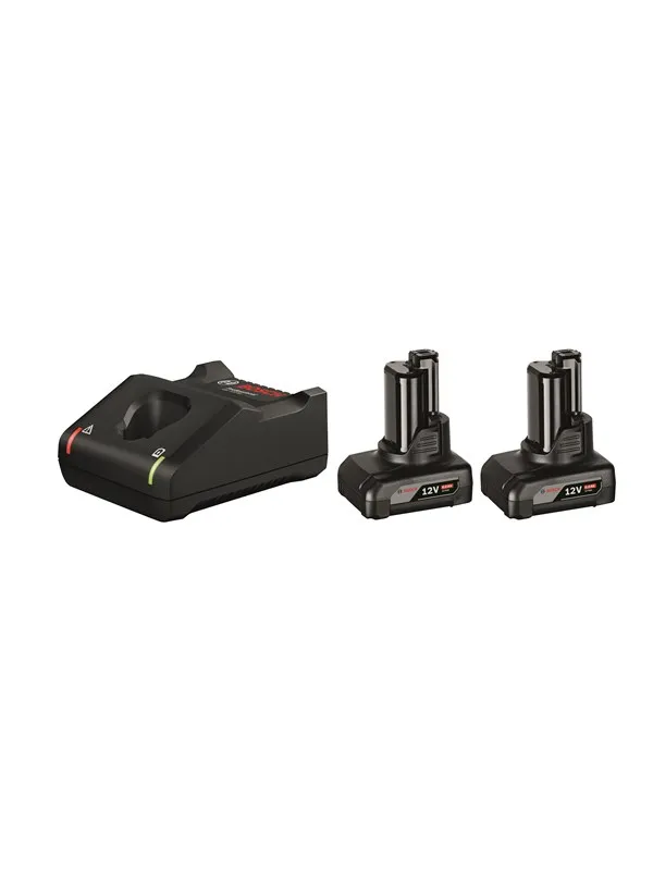 Bosch Professional Blue bosch 12v battery pack 2x6.0ah w/charger