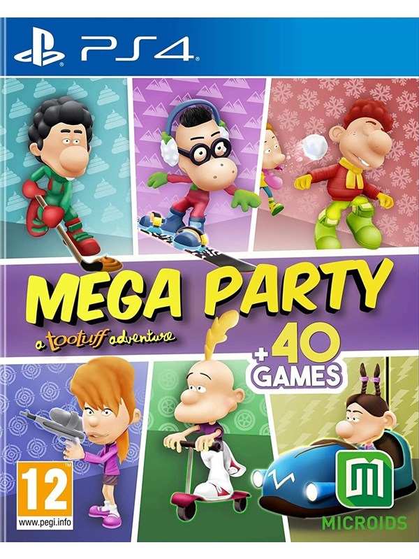 Mega Party: A Tootuff Adventure - Sony PlayStation 4 - Party