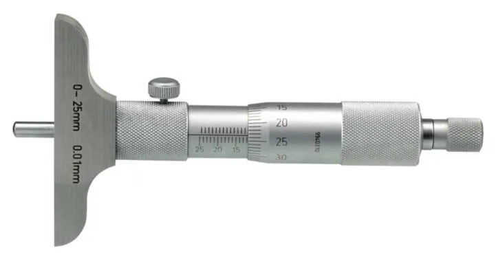 Mikrometerdybdemåler 0-100mm