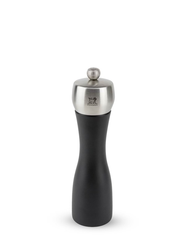 Peugeot Fiji salt grinder wood black w/steel 20cm