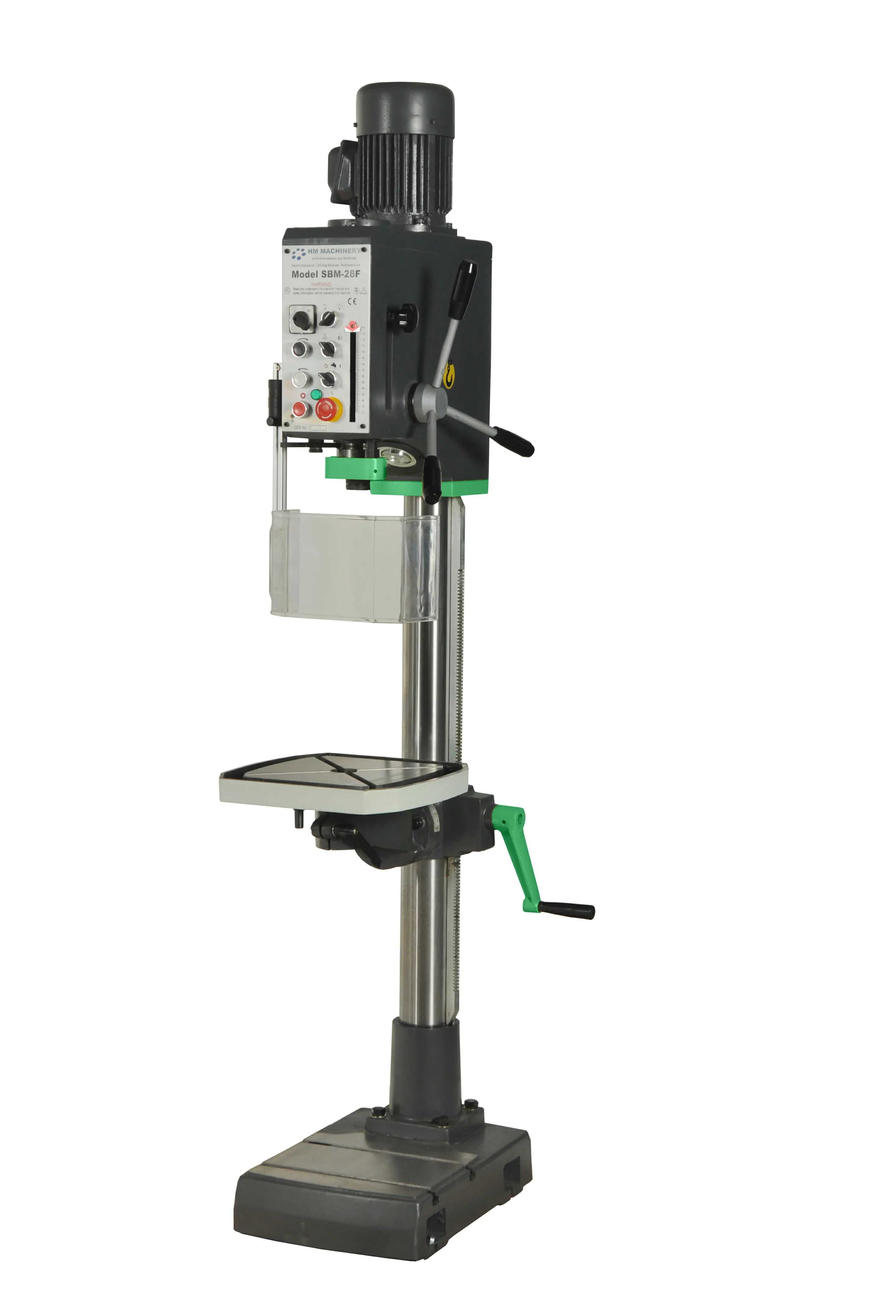 Girdrevet søyleboremaskin SBM-28F