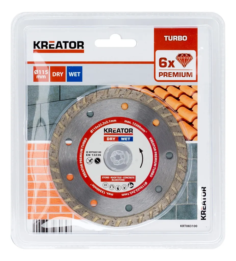 Diamant kappeskive 115 mm TURBO