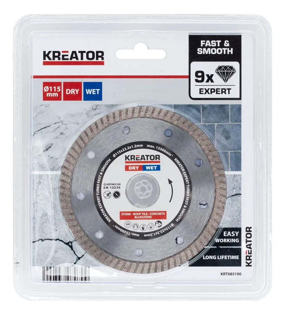 Diamant kappeskive 115 mm EXPERT TURBO