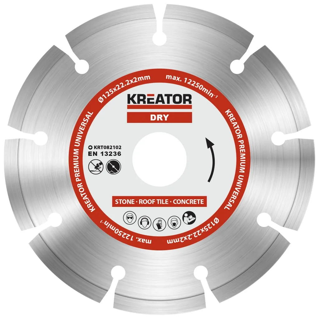 Diamantblader for stein 125 mm PREMIUM