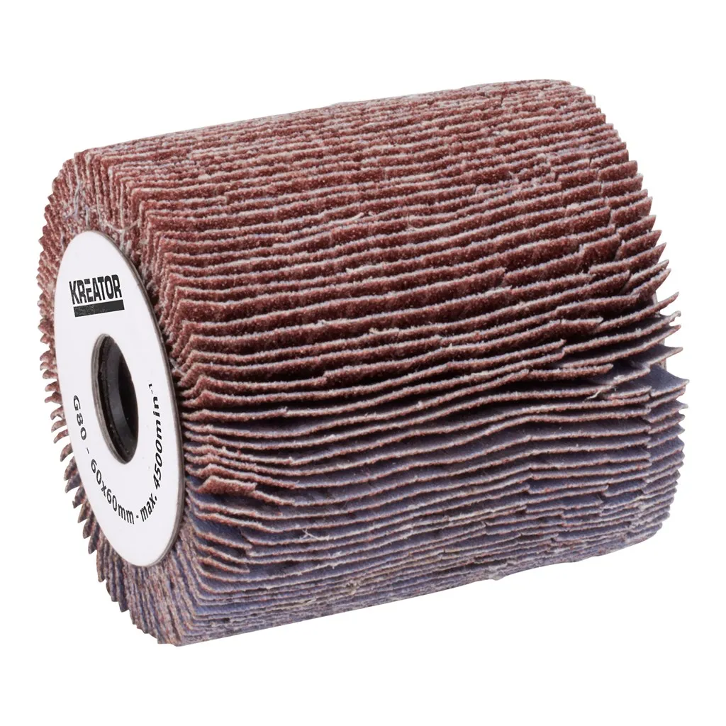 Lamellslipeskive korn 80 - Ø60 x 60 mm