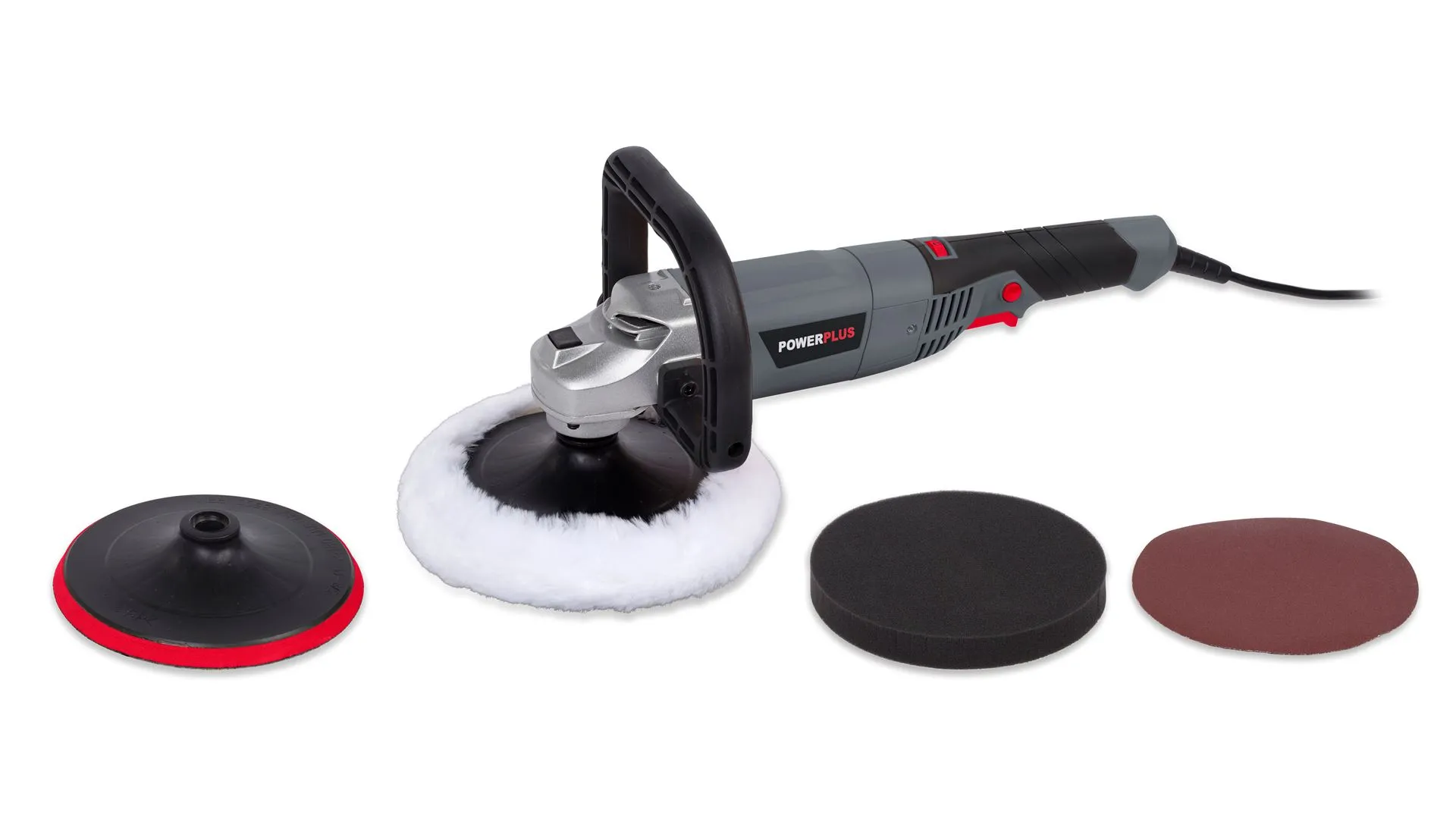 Polermaskiner 1200 watt - Ø 180 mm