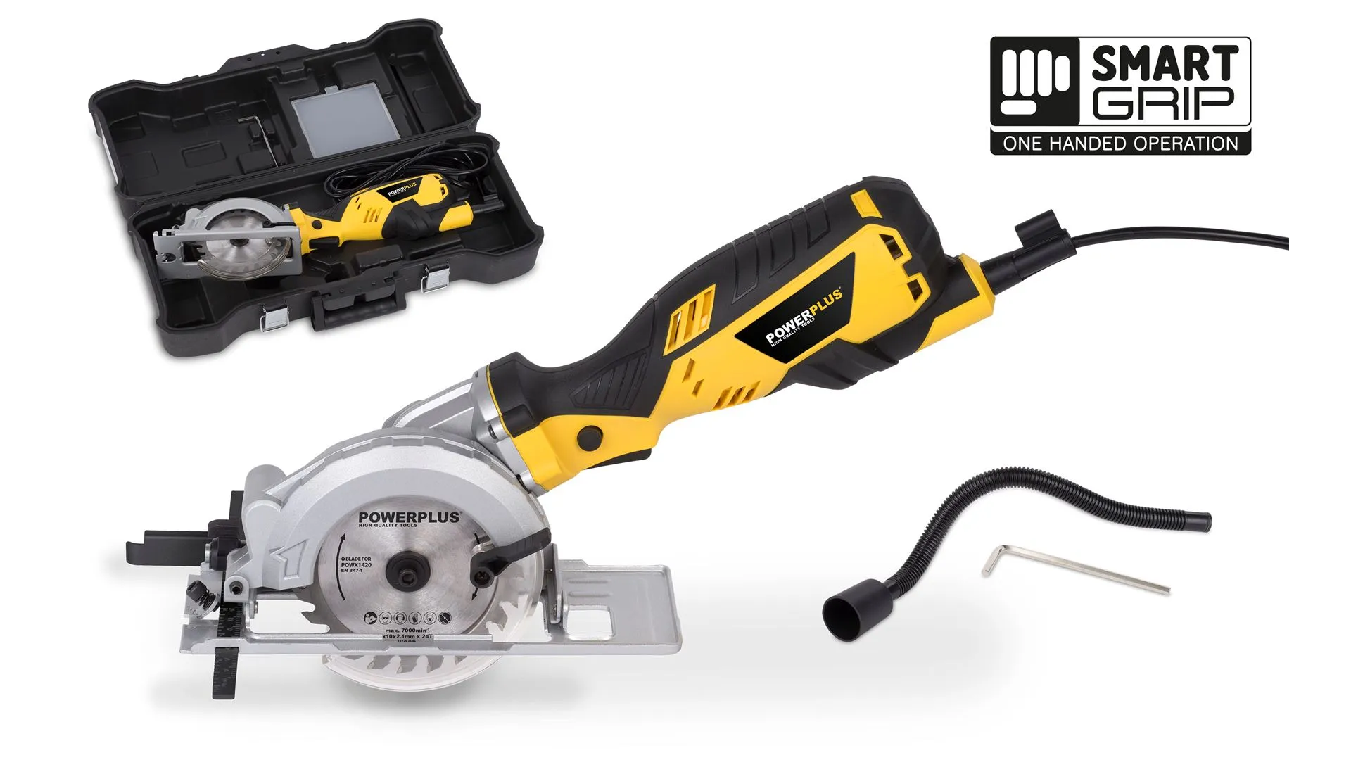Mini rundsag 600 watt - Ø 115 mm