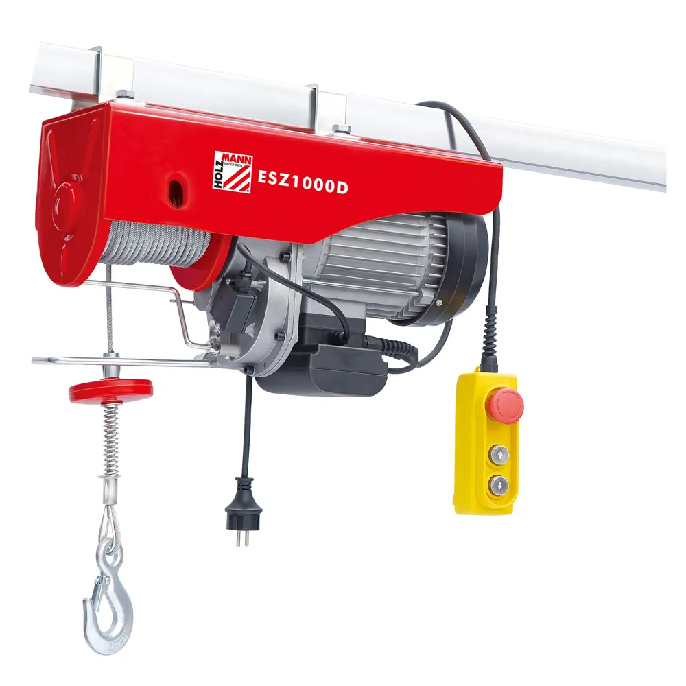 ESZ1000D_230V Elektrisk vinsj 1000 kg Holzmann