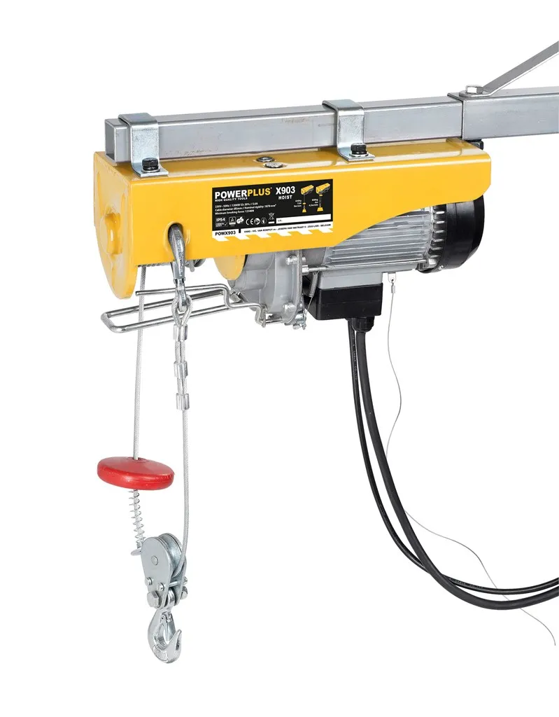 Elektrisk vinsj 1300 watt - 400/800 kg