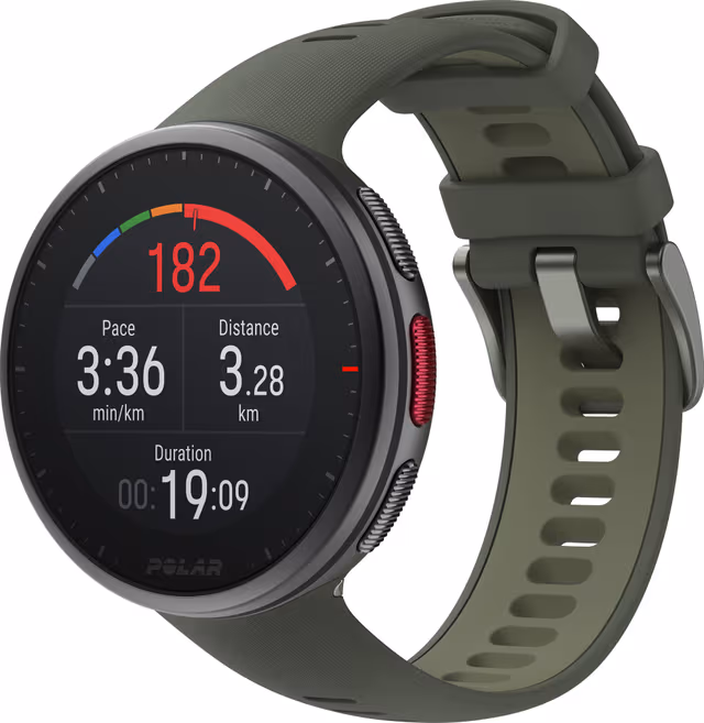 Polar Vantage V2 multisportsklokke M/L (grønn)