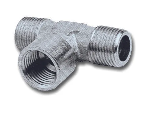 T-stykke 1/4" 2xUG - 1xIG