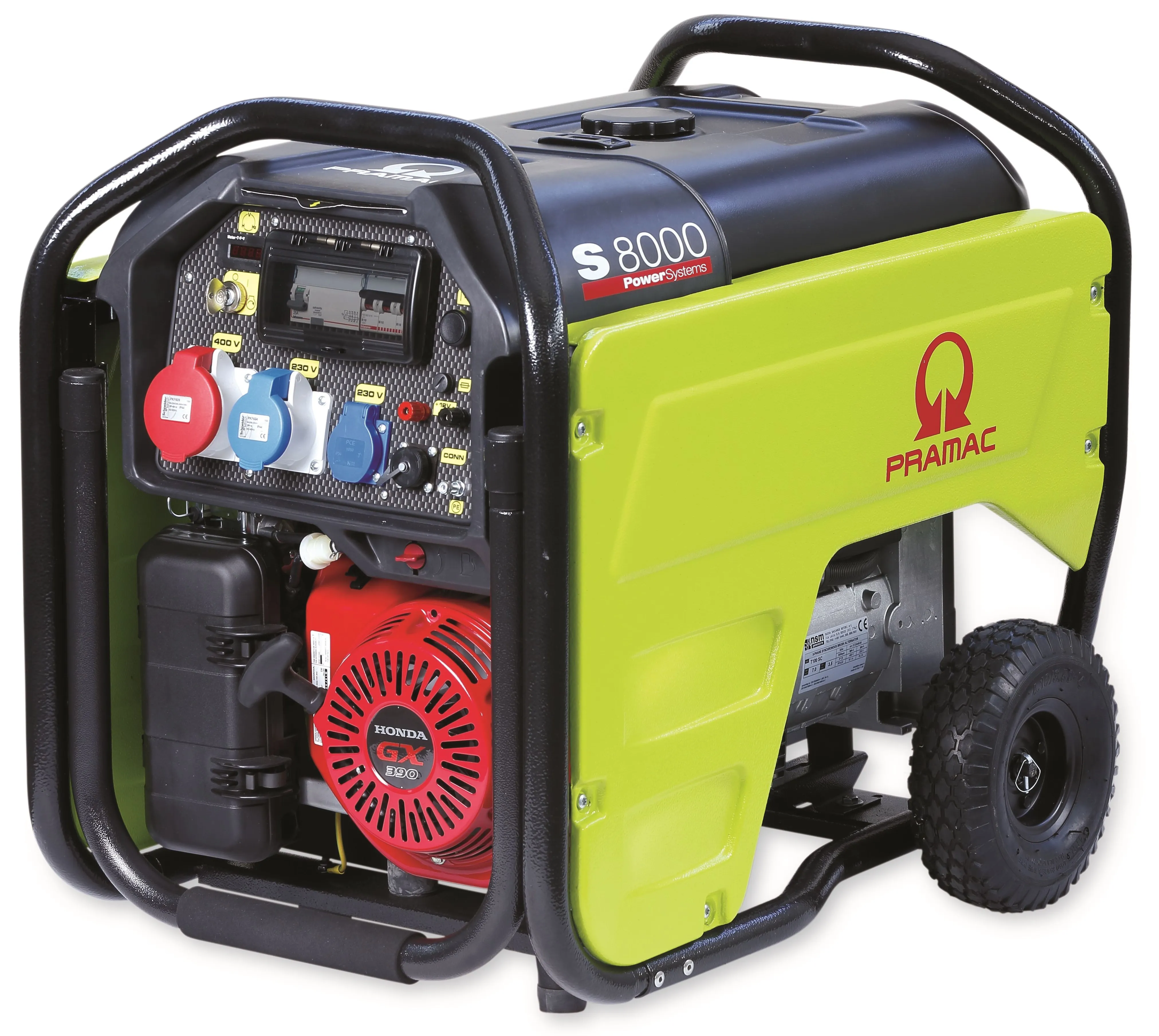 Generator S-8000 T Honda bensin 8,3 kVa (400V), THEPI AVR