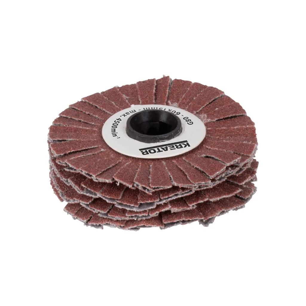 Slipeskive flex korn 80 - Ø 60 x 15 mm