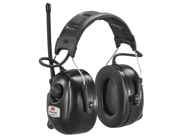 Peltor hørselvern HRXD7A-01 m/DAB+ FM-radio, hodeb.