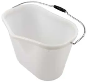 Mørtelbalje oval gjennomsiktig 25l