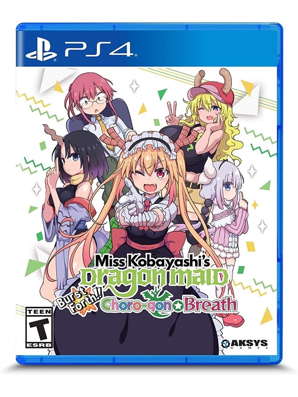 Miss Kobayashi's Dragon Maid: Burst Forth!! Choro-gon Breath - Sony PlayStation 4 - Shoot 'em up