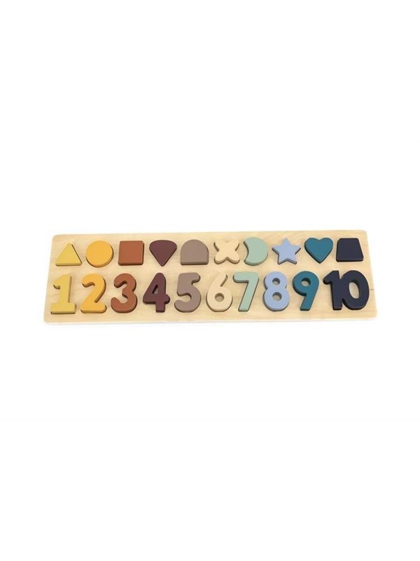 Magni Puzzle with numbers and shapes