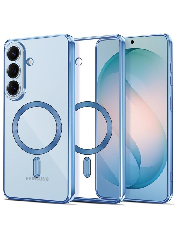 Tech-Protect MagFlex MagSafe Case for Samsung Galaxy S26 - Clear Blue