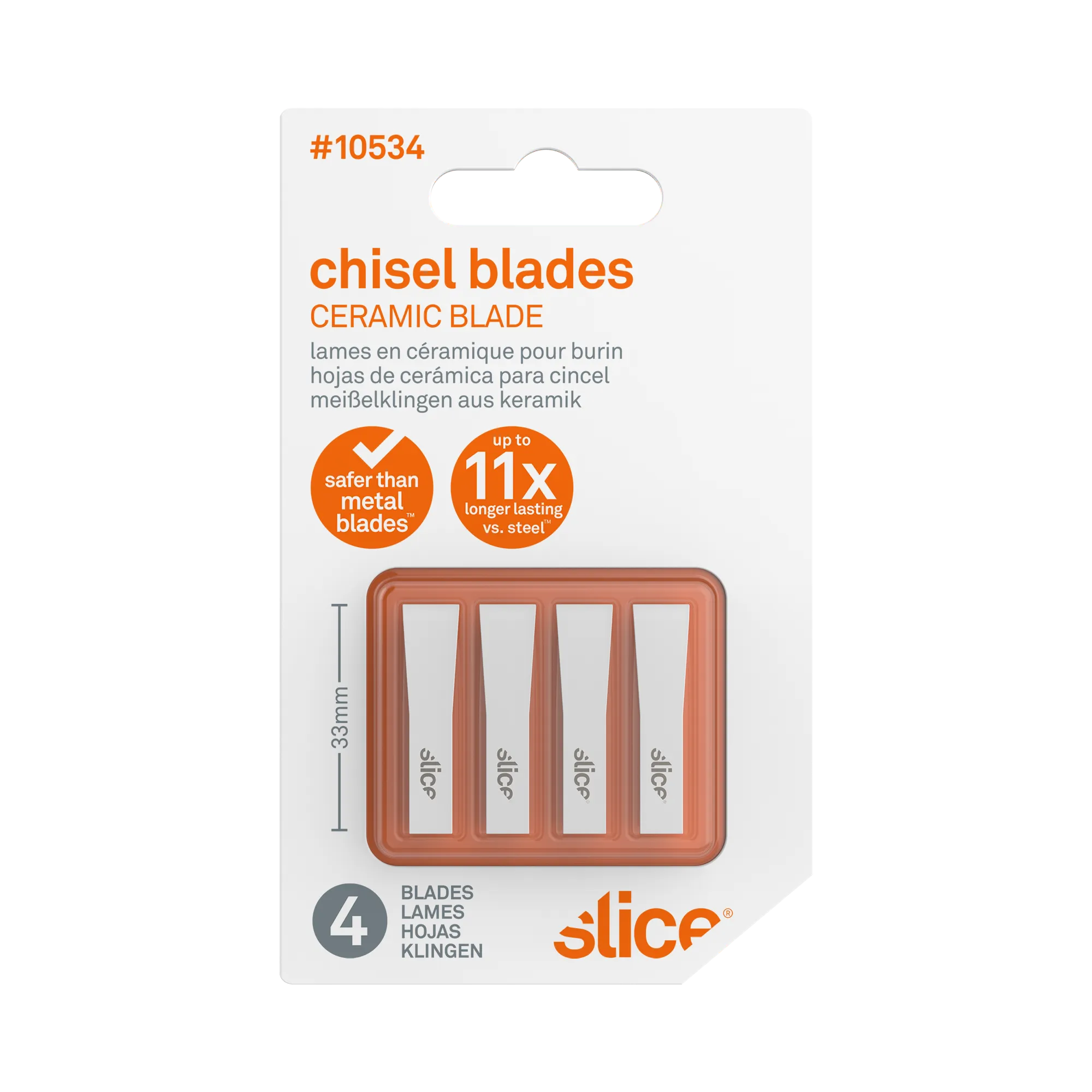 Slice® Meiselblad 8,2 mm bred 10534