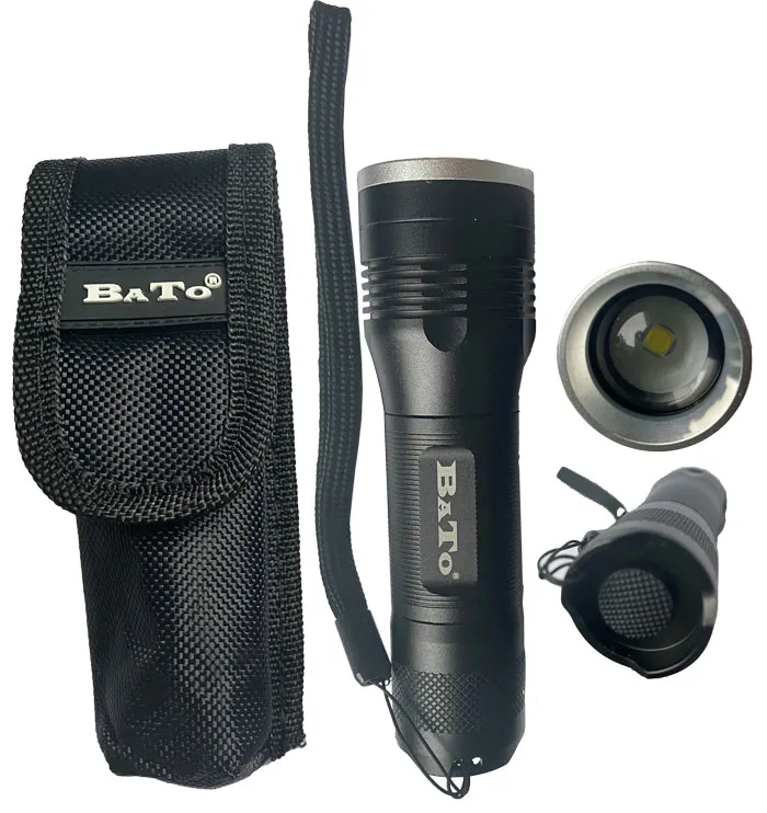 BATO Håndlampe med zoom
